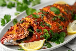 424. Tandoori Red Snapper Fish